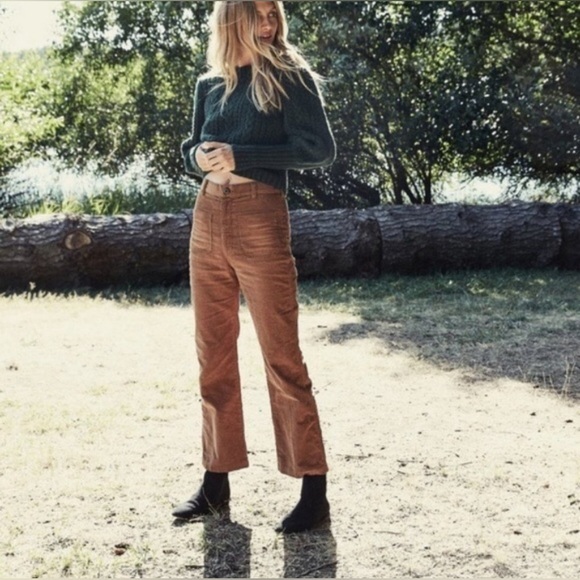 DÔEN BNWT Maritime Pant in Pecan Corduroy - US 25 - Picture 2 of 13